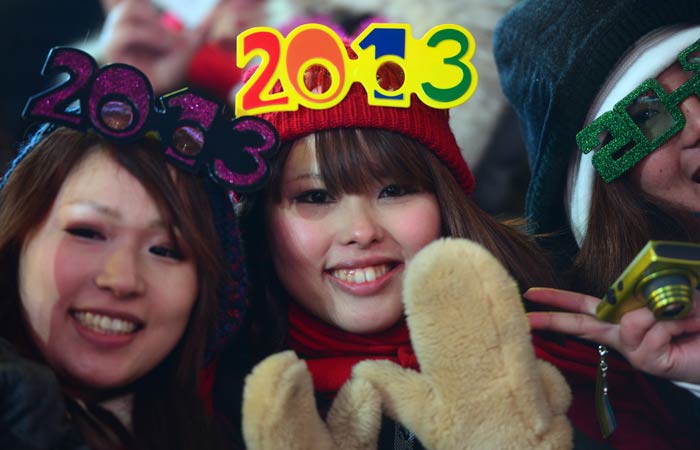 New Year celebrations across the world